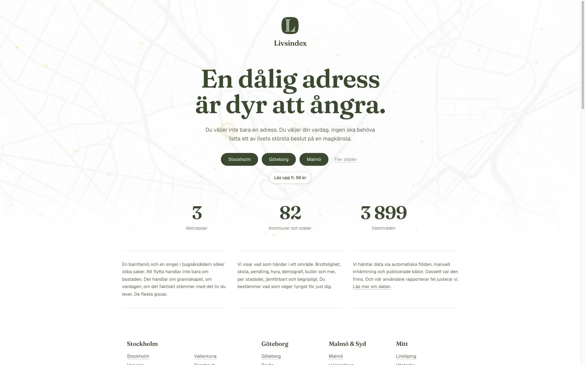 LIVSINDEX, MY OWN PRODUCT